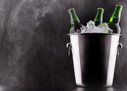 Chabrias Ltd Champagne Wine Ice Bucket, Ice Bucket, Champagne Bucket, Beer Cooler, Drinks Cooler, Wine Bucket, Ice Buckets, Wine Cooler Bucket, 5 Litre in High Polished Stainless Steel (5 Litre) - Premium Kitchen from Chabrias Ltd - Just £8.50! Shop now at Chabrias Ltd