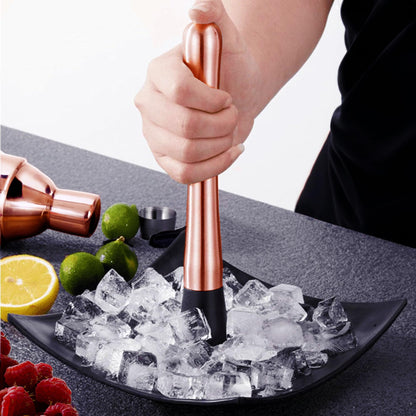 Chabrias Ltd Bar Muddler, Spoon, Stainless Steel Copper Finish, Cocktail Accessories & Tools - Premium Home from Chabrias Ltd - Just £5.69! Shop now at Chabrias Ltd