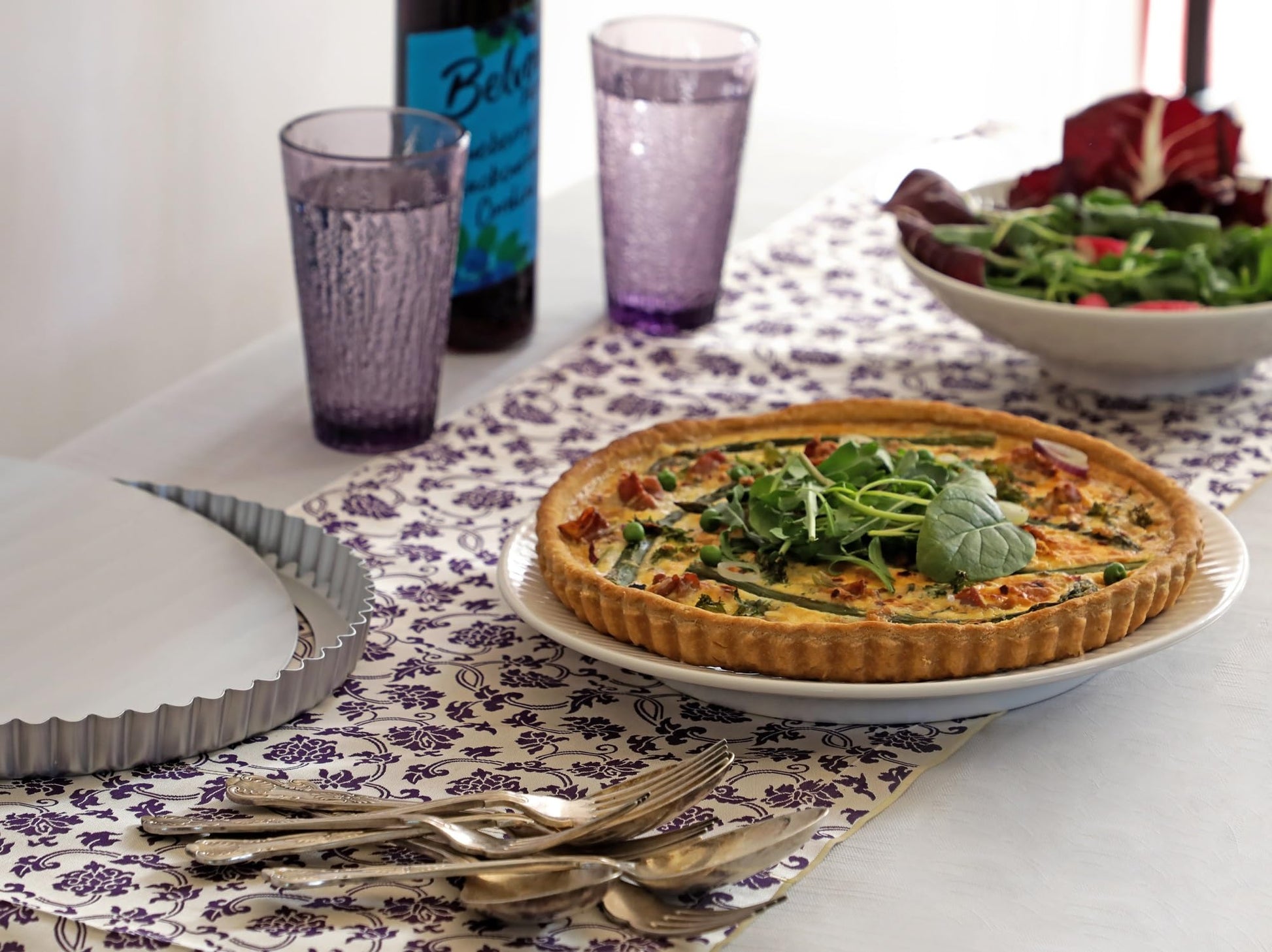 Chabrias Ltd Professional Silver Aluminium Loose Base Fluted Flan Tin, Tart and Quiche Tin - Premium Kitchen from Chabrias Ltd - Just £9.99! Shop now at Chabrias Ltd