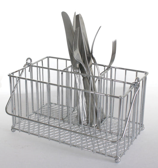 Cutlery Wire Basket, Cutlery Rack, Cutlery Tray @ Chabrias Ltd - Premium Home from Chabrias Ltd - Just £8.54! Shop now at Chabrias Ltd