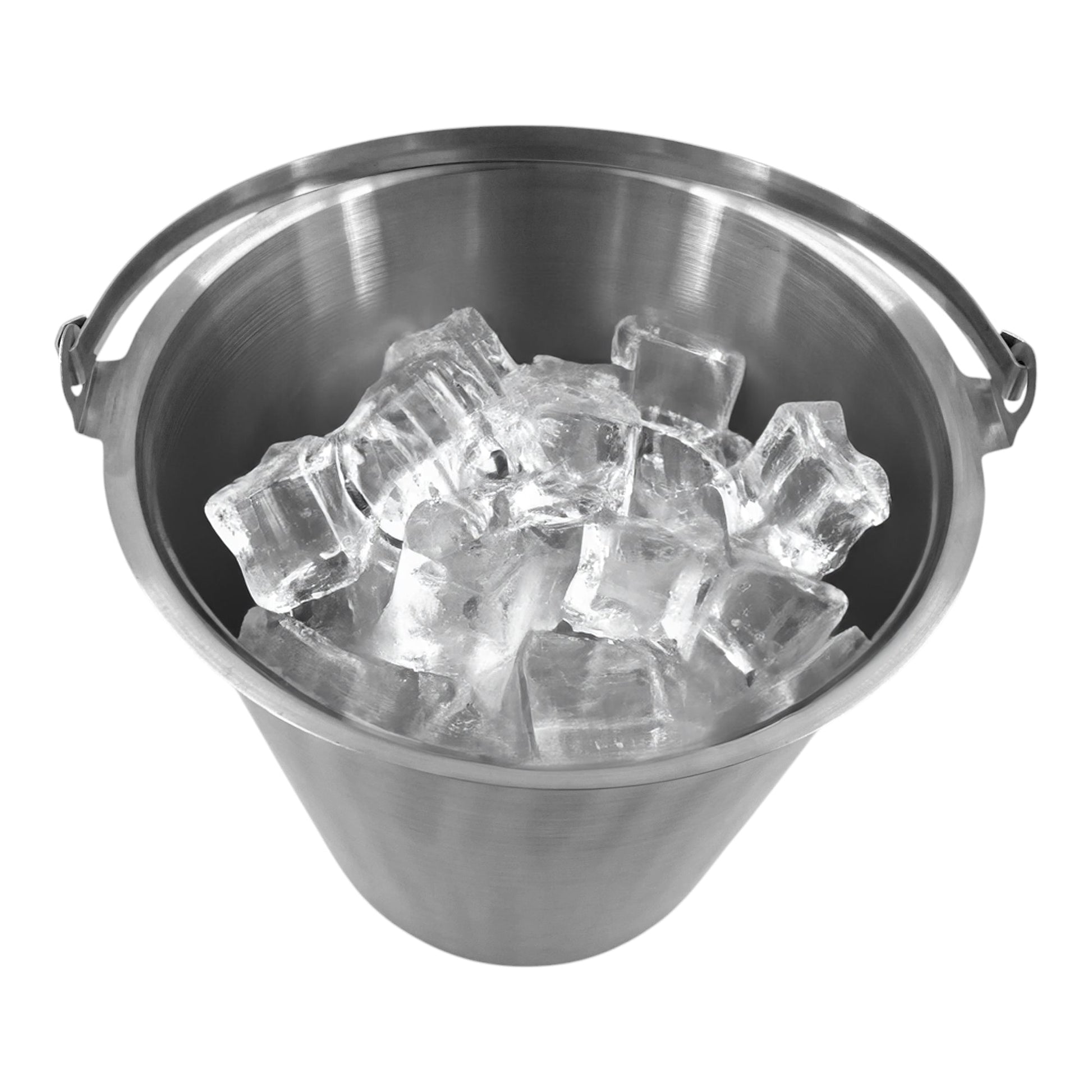 Stainless Steel Ice Bucket, 12L - Premium Home from Chabrias Ltd - Just £24.99! Shop now at Chabrias Ltd