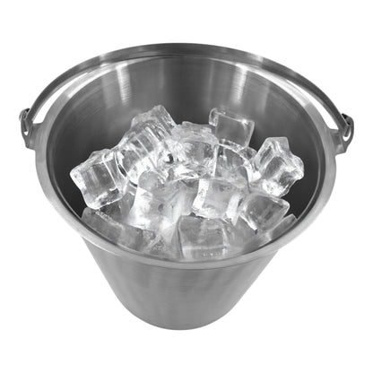 Stainless Steel Ice Bucket, 12L - Premium Home from Chabrias Ltd - Just £24.99! Shop now at Chabrias Ltd