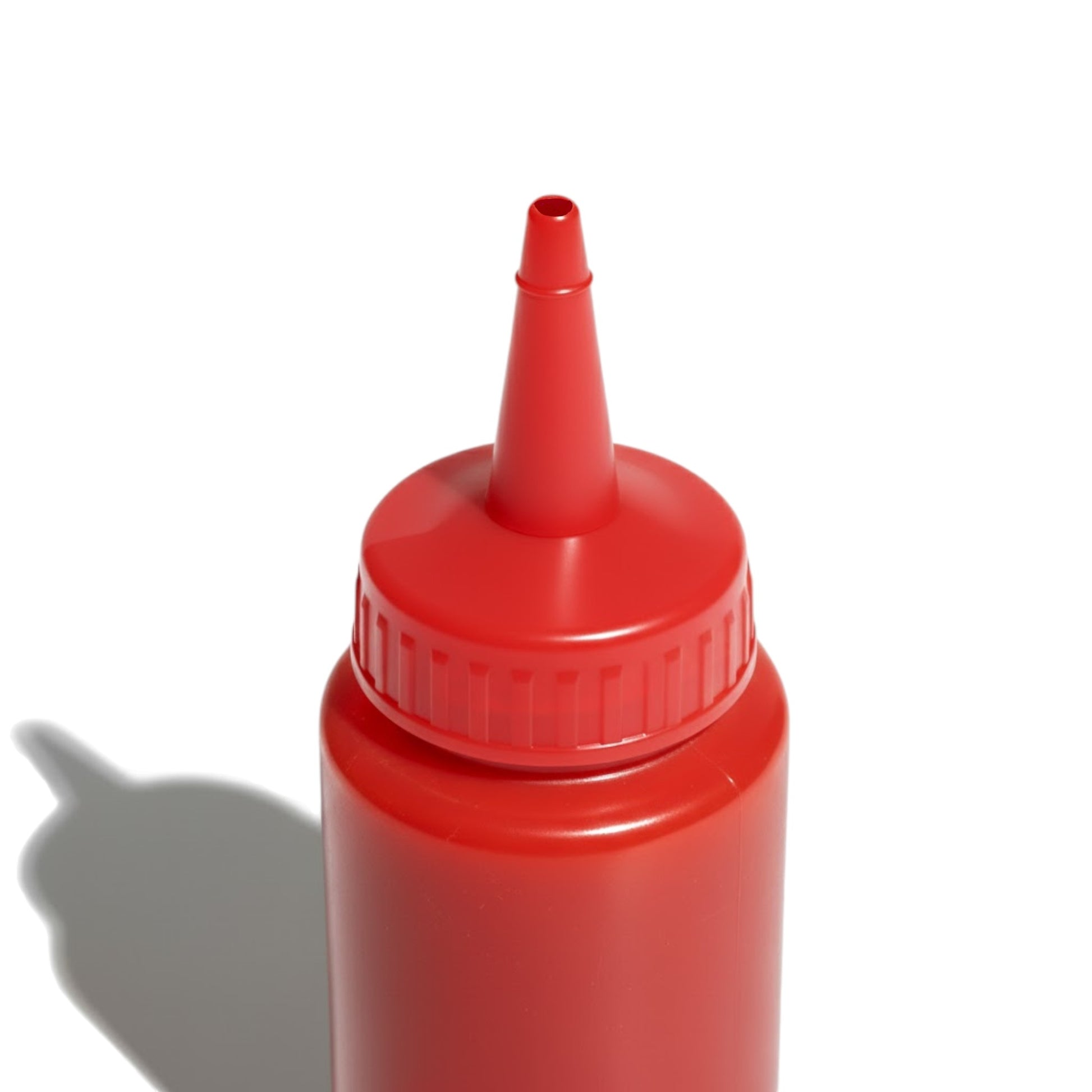 6-Pack 250ml Red Squeeze Bottles - BPA-Free Soft Plastic Condiment Dispensers for Sauces, Oils & Dressings - Premium Home from Chabrias Ltd - Just £6.99! Shop now at Chabrias Ltd