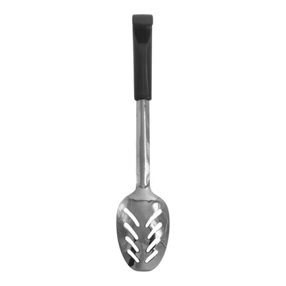 Le Buffet Slotted Scoop 9.5" – Stainless Steel with Heat-Resistant Handle (Black) - Premium Kitchen from Chabrias Ltd - Just £7.99! Shop now at Chabrias Ltd