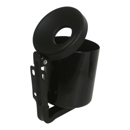 Probbax Wall-Mounted Ashtray Black, 1.5L - Premium Home from Chabrias Ltd - Just £29.99! Shop now at Chabrias Ltd