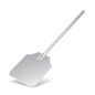 Professional Aluminium Pizza Peel - Long 22” Handle, Compact Commercial Grade (12 x 14” Blade)