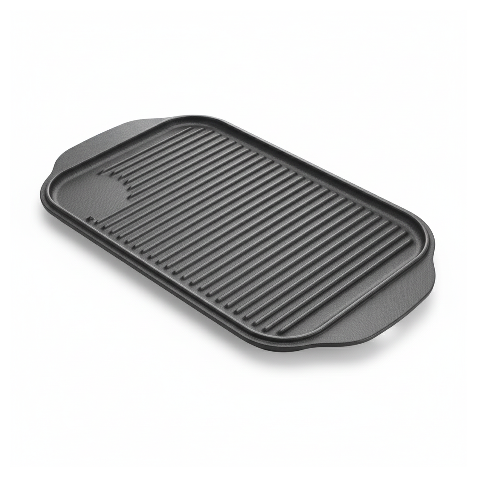 Large 48cm cast iron reversible griddle tray oven BBQ safe