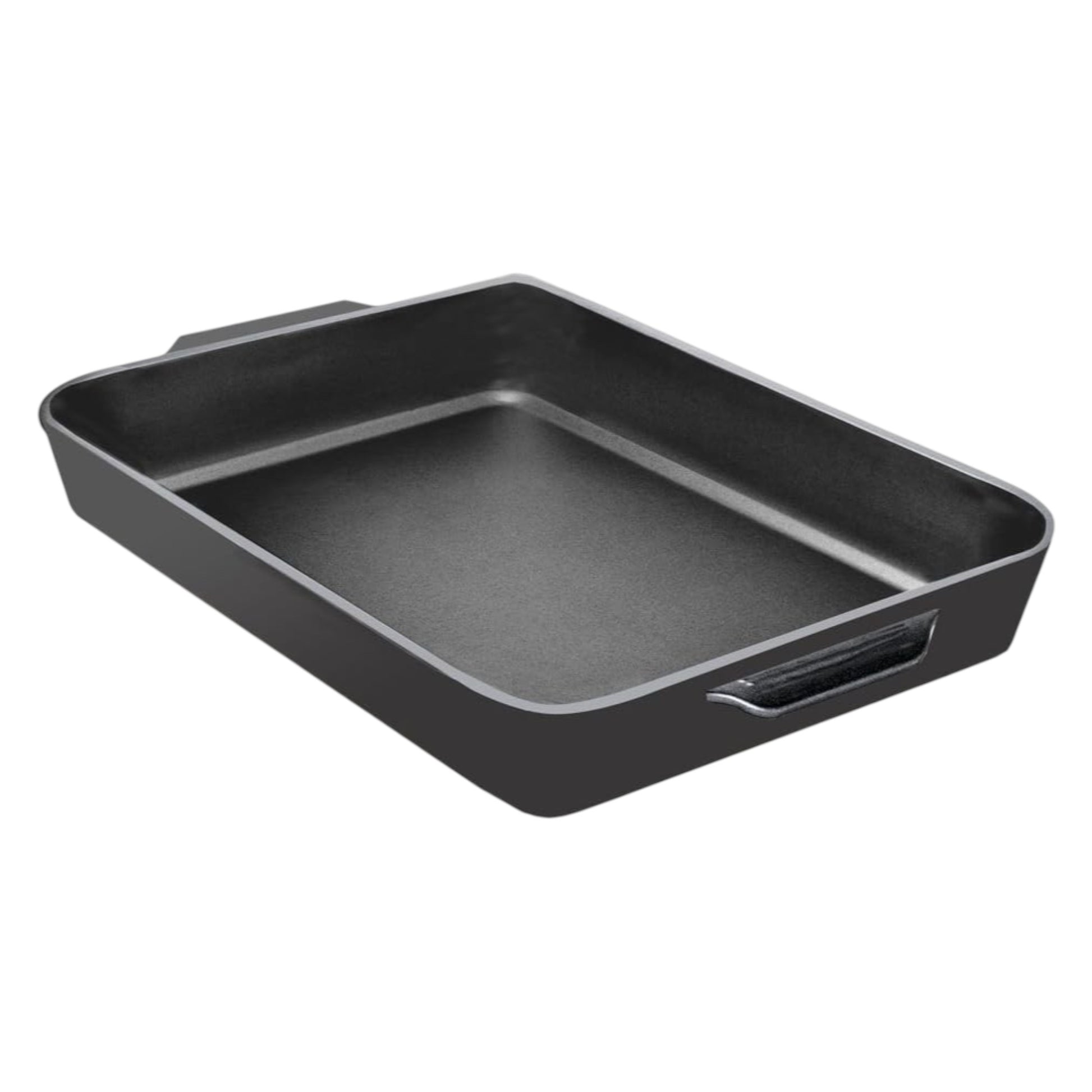 Cast Iron Griddle Roasting Tray – 32cm x 26cm - Premium Kitchen from Samuel Groves - Just £39.99! Shop now at Chabrias Ltd