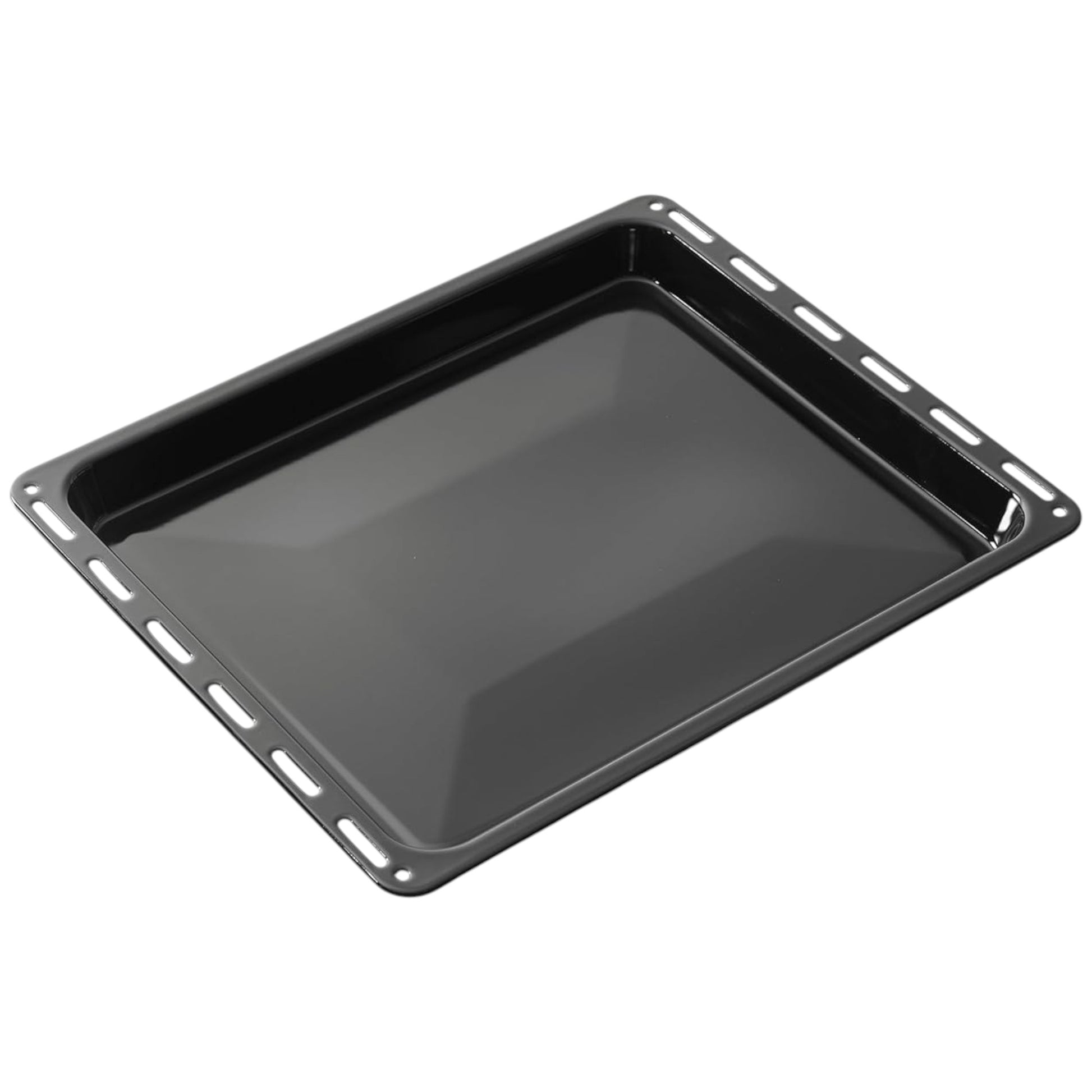 Chabrias Ltd large enamel baking tray grill tray 456 x 375 x 35mm