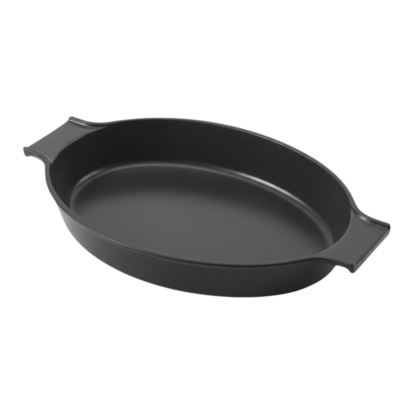 Enamel Cast Iron Roasting Gratin Dish, 30 x 23cm - Premium Kitchen from Chabrias Ltd - Just £39.99! Shop now at Chabrias Ltd