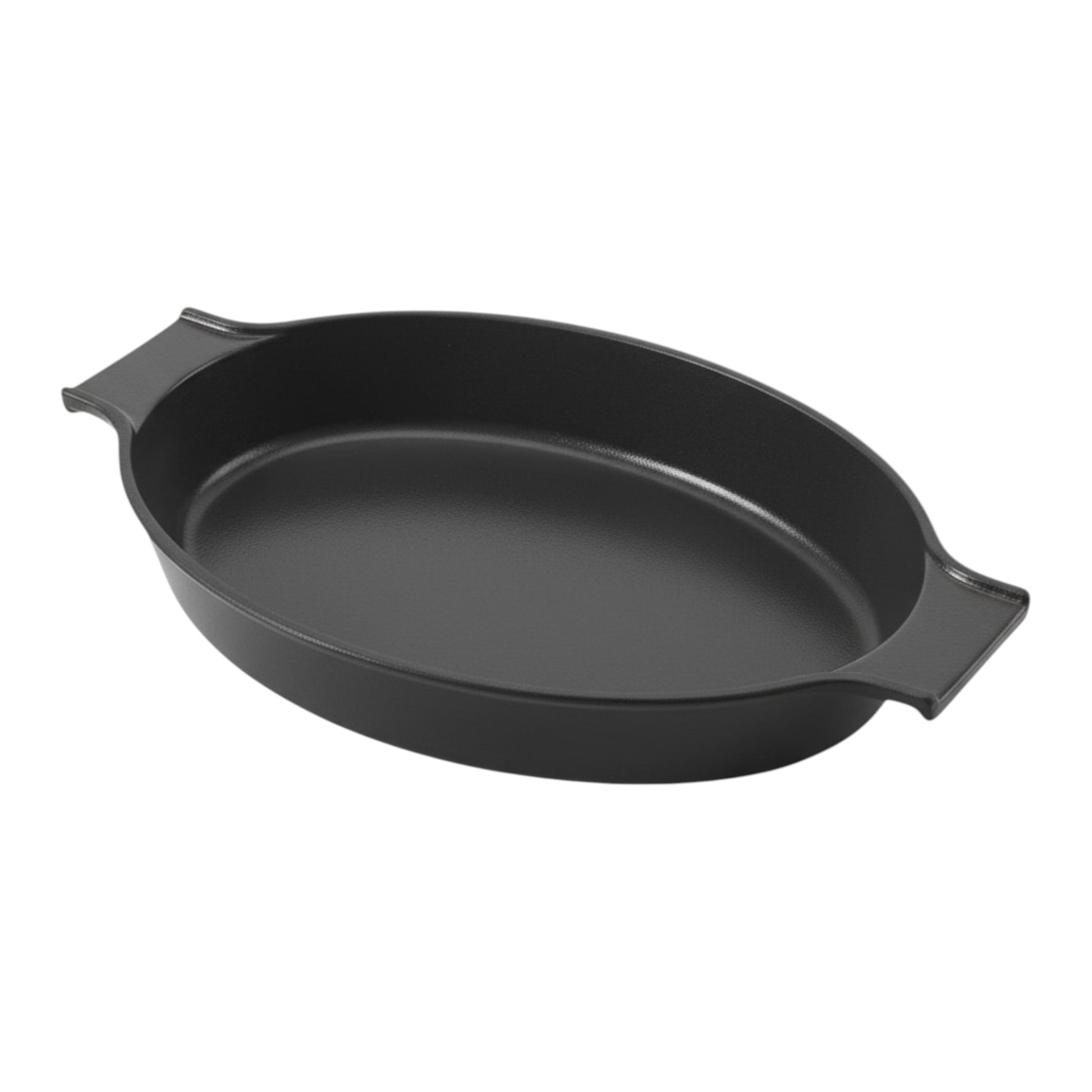 Enamel Cast Iron Roasting Gratin Dish, 30 x 23cm - Premium Kitchen from Chabrias Ltd - Just £39.99! Shop now at Chabrias Ltd