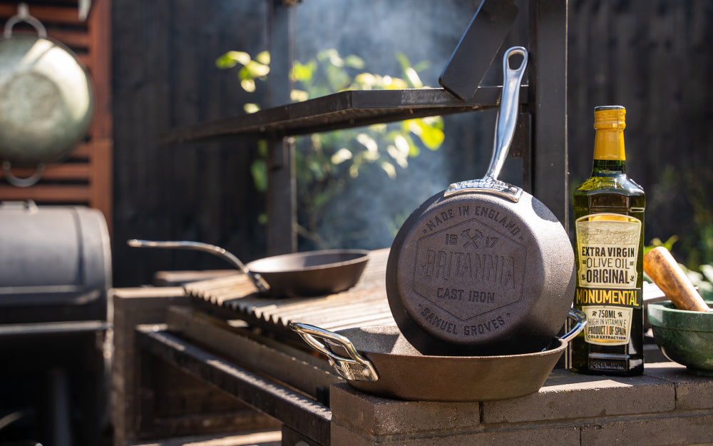 3 piece Britannia Recycled Cast Iron Cookware Set