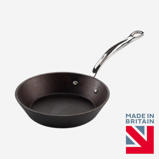 Britannia Cast Iron Frying Pan (20cm) - Premium Kitchen from Samuel Groves - Just £89.99! Shop now at Chabrias Ltd