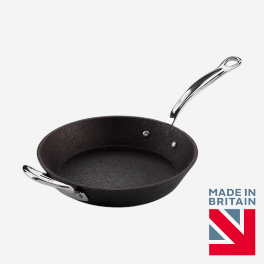 Britannia Cast Iron Frying Pan (24cm) - Premium Kitchen from Samuel Groves - Just £114.99! Shop now at Chabrias Ltd