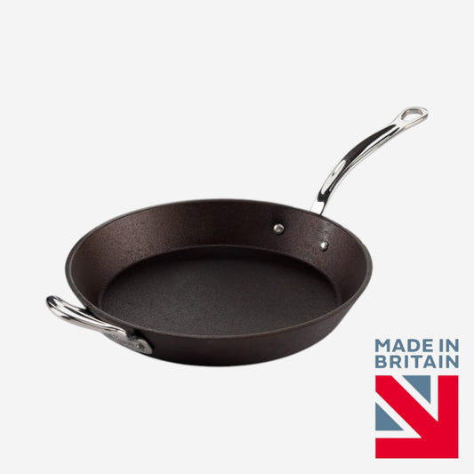 Britannia Cast Iron Frying Pan (28cm) - Premium Kitchen from Samuel Groves - Just £129.99! Shop now at Chabrias Ltd