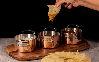 9cm copper clad serving casserole dish - Premium  from Chabrias - Just £105! Shop now at Chabrias Ltd