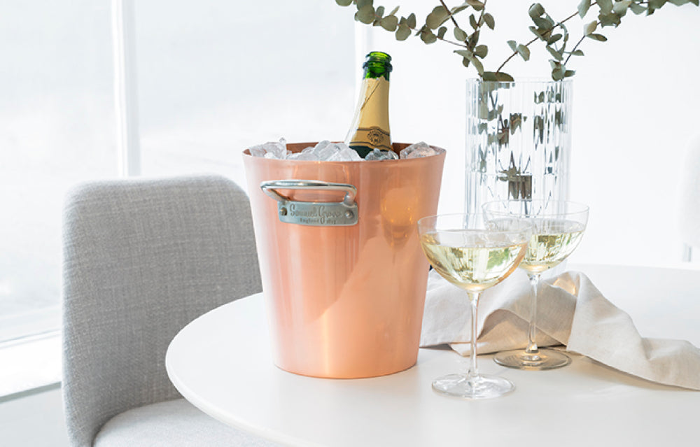 4.5L Copper Tapered Champagne Bucket