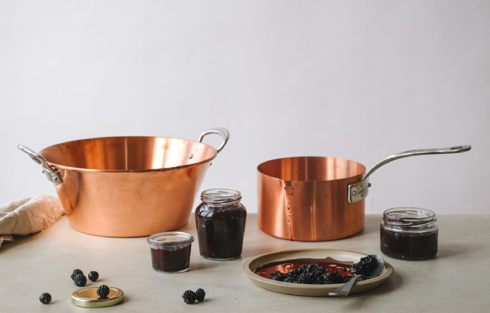 28cm 100% copper jam pan