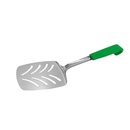Le Buffet Slotted Turner – Stainless Steel with Heat-Resistant Handle (Green) - Premium Kitchen from Chabrias Ltd - Just £7.99! Shop now at Chabrias Ltd