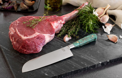 7" Samuel Groves Santoku Knife, 18cm - Premium  from Chabrias - Just £186! Shop now at Chabrias Ltd