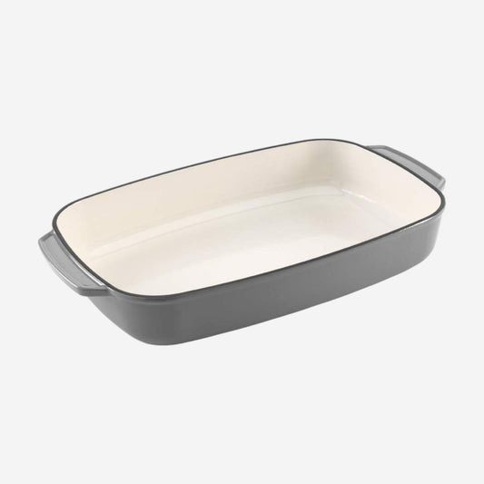 Samuel Groves - Enamel Cast Iron Rectangular Roaster (38cm) - Premium Kitchen from Samuel Groves - Just £47.49! Shop now at Chabrias Ltd