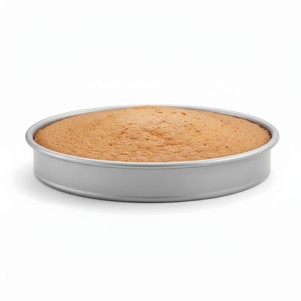 Silver Anodised Sandwich Tin – 6" – Fixed Base – Made in England - Premium Bakeware from Chabrias Ltd - Just £17.99! Shop now at Chabrias Ltd