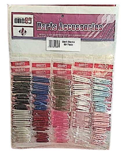 One80 Dart Accessories Dart Stems - 60pk - Premium Home from Chabrias Ltd - Just £19.99! Shop now at Chabrias Ltd