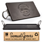 Samuel Groves Britannia 45cm cast iron double burner griddle made in England