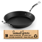 Britannia 28cm cast iron frying pan made in Great Britain by Samuel Groves