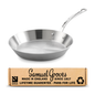 Samuel Groves - Classic Stainless Steel Tri-Ply Frying Pan, 26cm - Lifetime Guarantee
