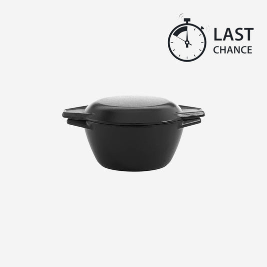 Samuel Groves - Enamel Cast Iron, Oval Casserole Dish with Lid (16.5cm) - Premium Kitchen from Samuel Groves - Just £42.74! Shop now at Chabrias Ltd