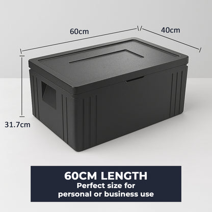 Insulated Thermal Box 45L EPP  & 79L Thermal Food Delivery Bag - 40°C to 120°C - Premium Food Storage Boxes from Chabrias Ltd - Just £41.99! Shop now at Chabrias Ltd
