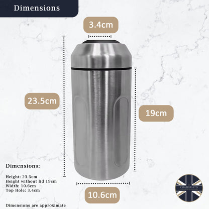 Chabrias Ltd Premium Iceless Wine Cooler | Keeps Wine Cold Up to 6 Hours | New Wine Accessory | Fits Champagne Bottles | Perfect Gift for Wine Lovers - Premium Kitchen from Chabrias Ltd - Just £22.99! Shop now at Chabrias Ltd