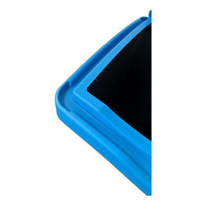 30 Litre Recycling Bin with Blue Swing Lid & Paper and Card Sticker Included - Premium Bins from Chabrias Ltd - Just £29.99! Shop now at Chabrias Ltd