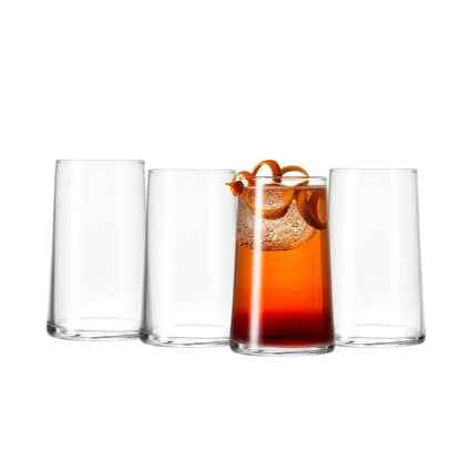 High Ball Elixir Glass, 420ml (4 pack) - Premium Glasses from Chabrias Ltd - Just £24.99! Shop now at Chabrias Ltd