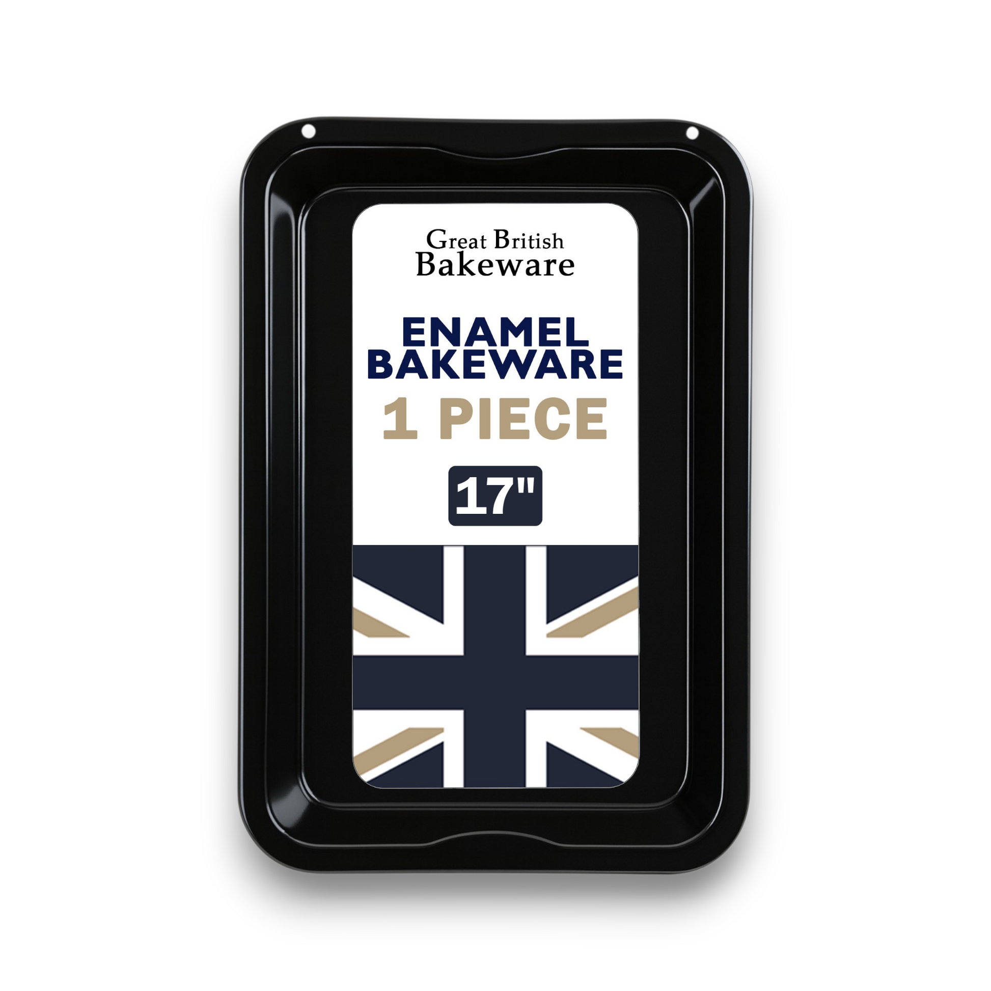 Vitreous Enamel Roasting Tray, Extra Large, 43cm - Premium Kitchen from Chabrias Ltd - Just £15.99! Shop now at Chabrias Ltd