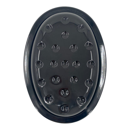 32.5cm Vitreous Enamel Roasting Tray With Lid – Oval – Great British Bakeware - Premium Kitchen from Chabrias Ltd - Just £23.99! Shop now at Chabrias Ltd