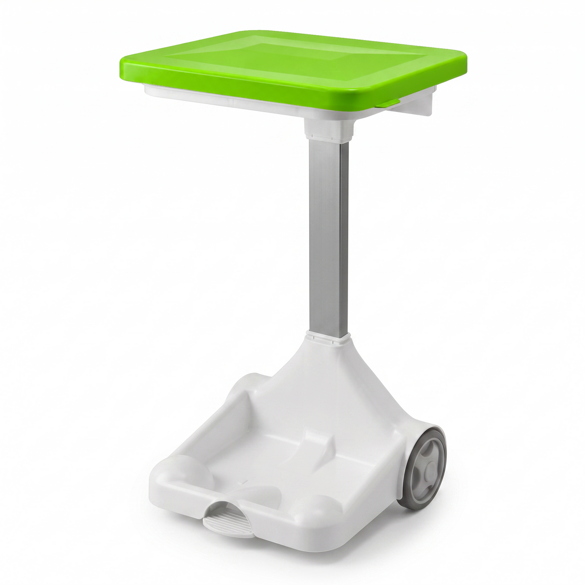 Hands-Free Food Waste Sack Holder Bin with Pedal for Healthcare Facilities