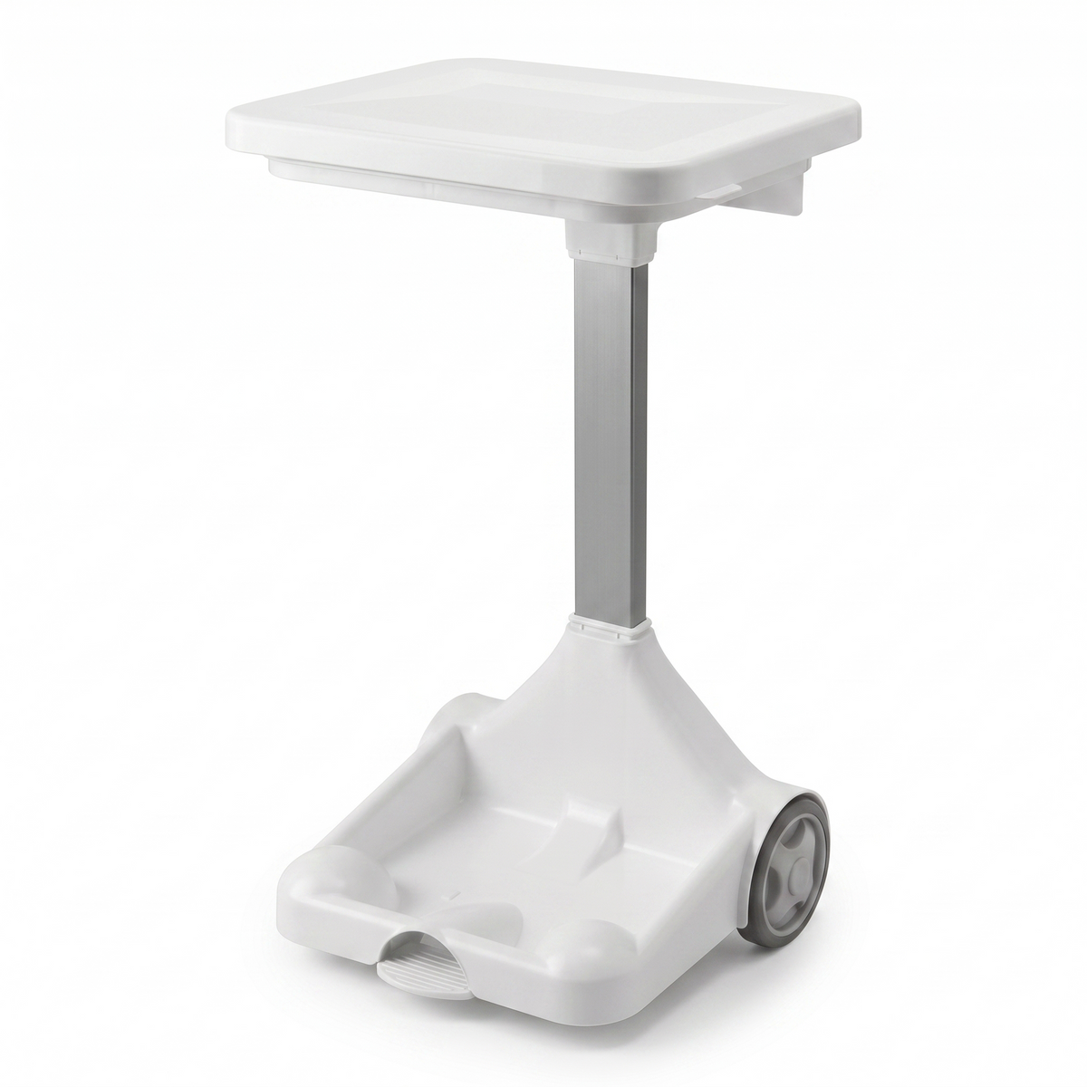 Chabrias Ltd 120L commercial general waste pedal bin with wheels