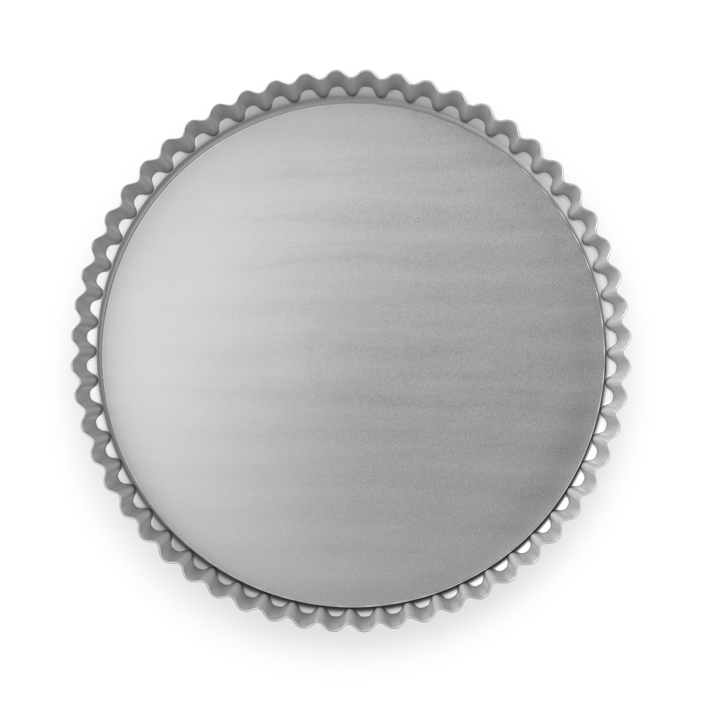 Silver Anodised Loose Base Fluted Flan Tin – 7" – Made in England - Premium Kitchen from Mermaid - Just £16.99! Shop now at Chabrias Ltd