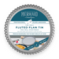 Silver Anodised Loose Base Fluted Flan Tin – 9" – Made in England - Premium Kitchen from Mermaid - Just £19.99! Shop now at Chabrias Ltd