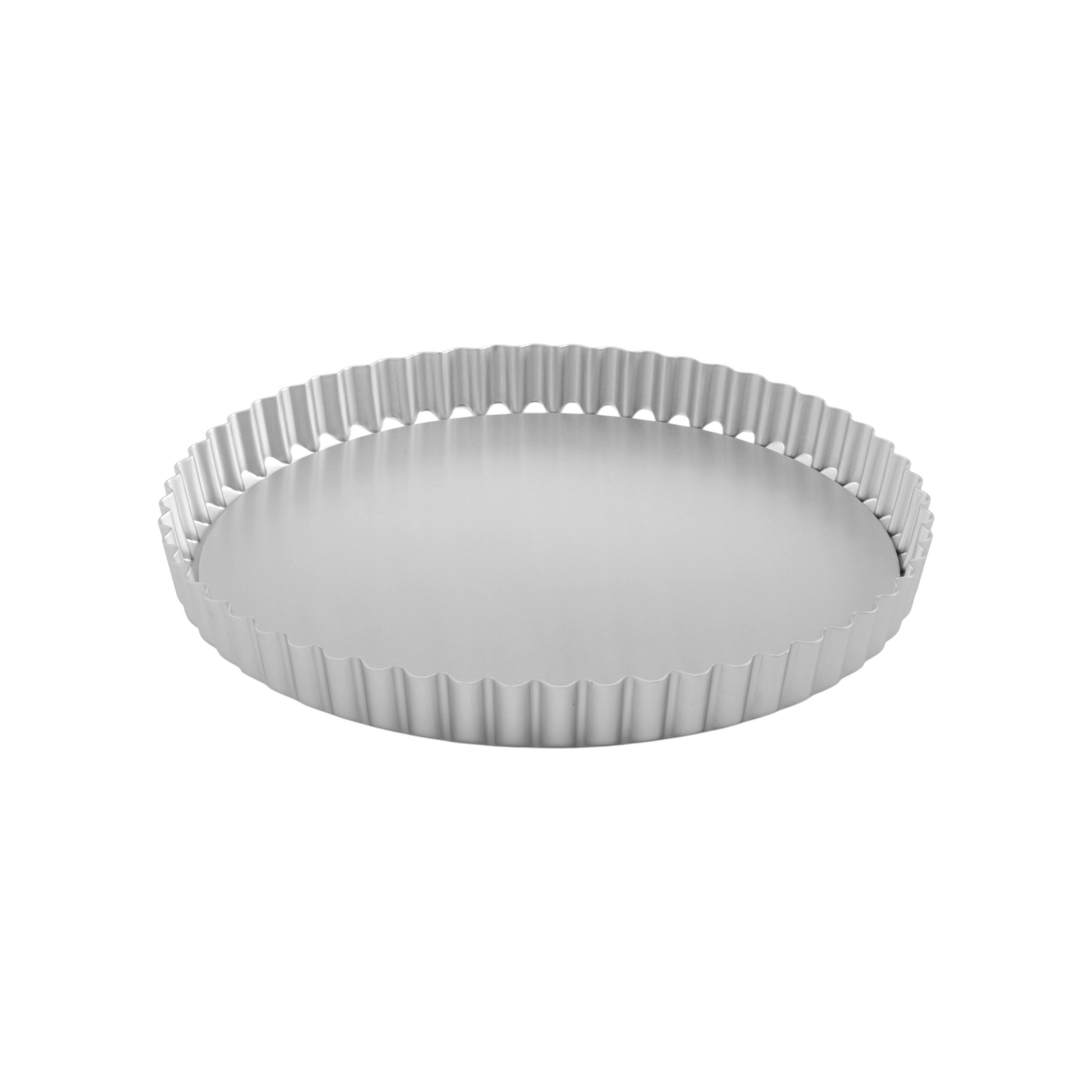 Silver Anodised Loose Base Fluted Flan Tin – 6" – Made in England - Premium Kitchen from Mermaid - Just £14.99! Shop now at Chabrias Ltd