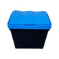 30 Litre Recycling Bin with Blue Swing Lid & Paper and Card Sticker Included - Premium Bins from Chabrias Ltd - Just £29.99! Shop now at Chabrias Ltd