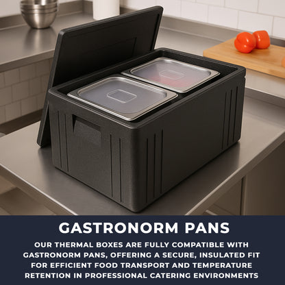 EPP Economic Food Delivery Insulated Thermal Box - 45 Litre - Professional Catering-Grade Hot & Cold Transport - Premium Food Storage Boxes from Chabrias Ltd - Just £37.99! Shop now at Chabrias Ltd