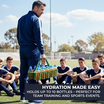 10 Hole Pint & Glass Carrier – Green Bar & Beer Garden Glass Collecting Basket – Heavy-Duty Plastic, 475 × 215 × 310 mm - Premium  from Chabrias Ltd - Just £18.99! Shop now at Chabrias Ltd