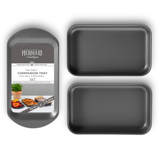 Hard Anodised Companion Baking Tray Trio Set, 10" - Premium Home from Chabrias Ltd - Just £67.99! Shop now at Chabrias Ltd