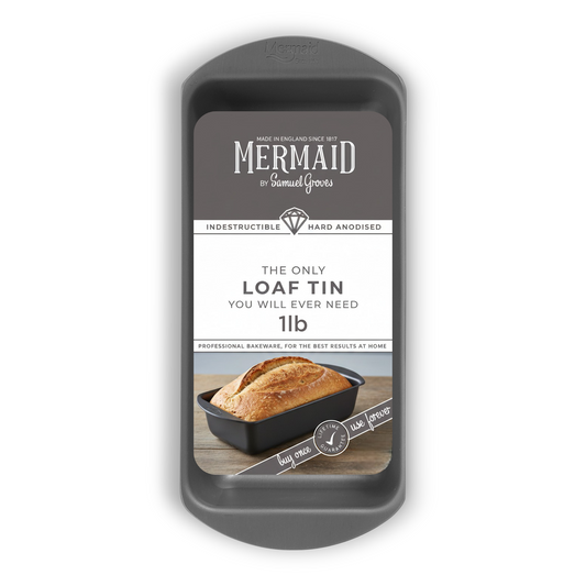 Hard Anodised Loaf Tin, 1lb - Premium Home from Mermaid - Just £25.99! Shop now at Chabrias Ltd