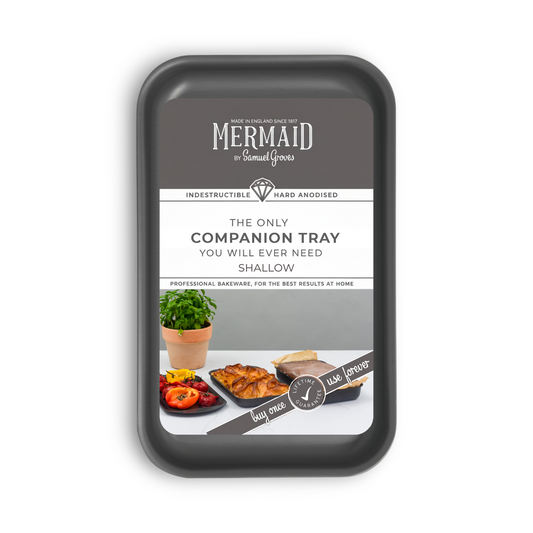 Hard Anodised Companion Baking Tray, 10" - Premium Home from Mermaid - Just £30.99! Shop now at Chabrias Ltd