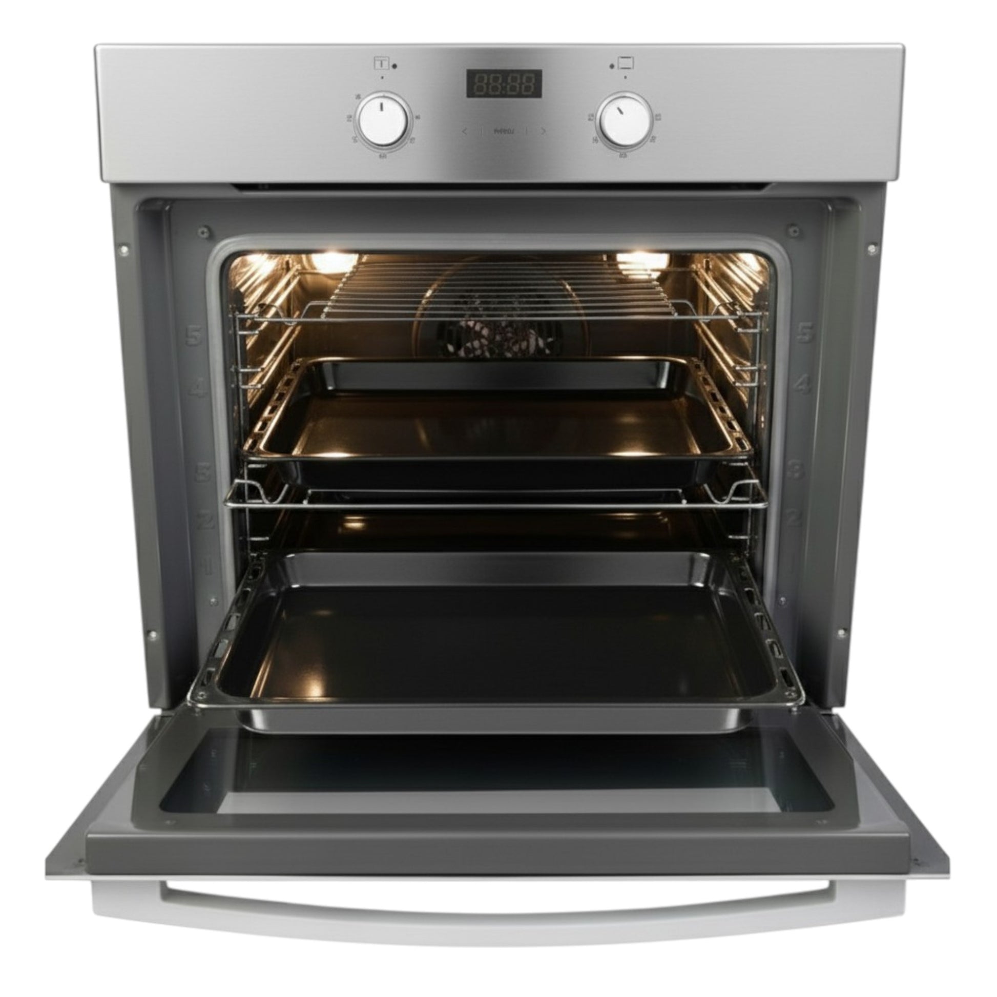 Heavy duty enamel baking tray grill pan for UK kitchens