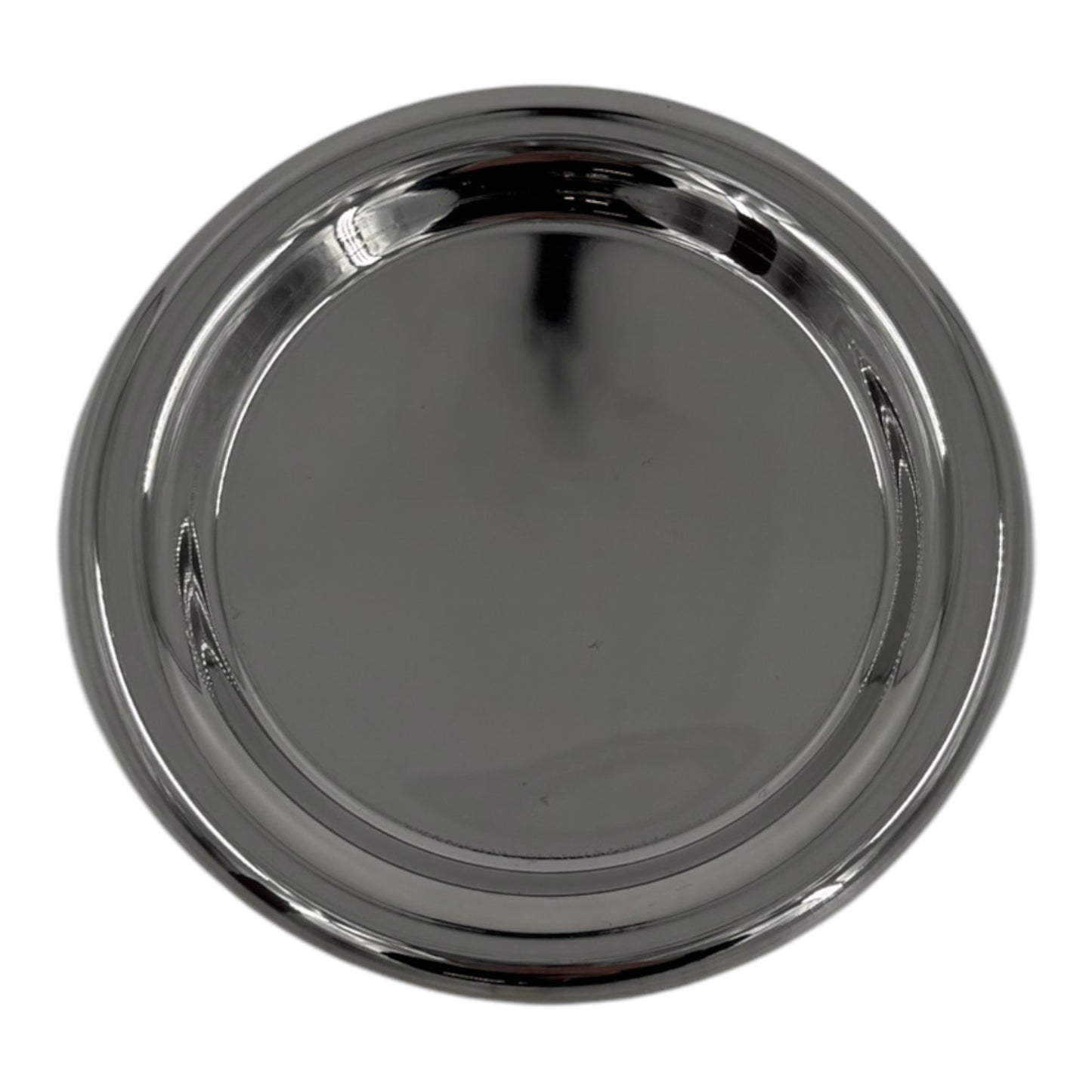 Pack of 2 Round Stainless Steel Tip Tray, 14cm - Premium Kitchen from Chabrias Ltd - Just £5.99! Shop now at Chabrias Ltd